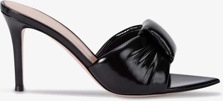85 Patent Leather Mules
