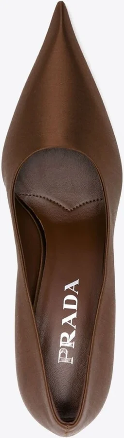 85 Pointed-Toe Satin Pumps - Image 3