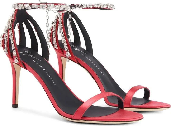 85mm Adele crystal sandals - Image 2