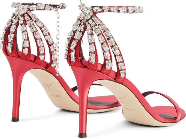 85mm Adele crystal sandals - Image 3