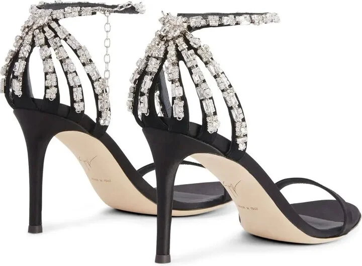 85mm Adele crystal sandals - Image 3