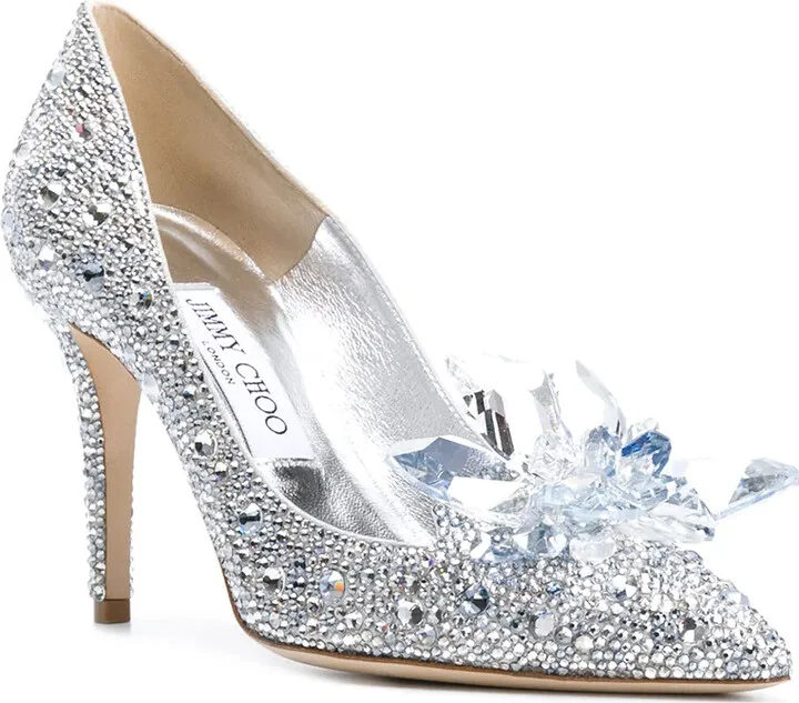 85mm Alia crystal-embellished pumps - Image 2