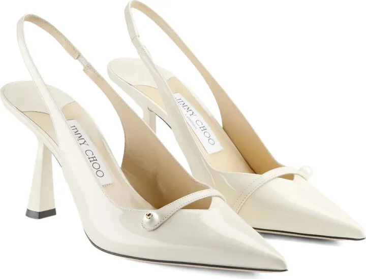 85mm Amita sling-back pumps - Image 2