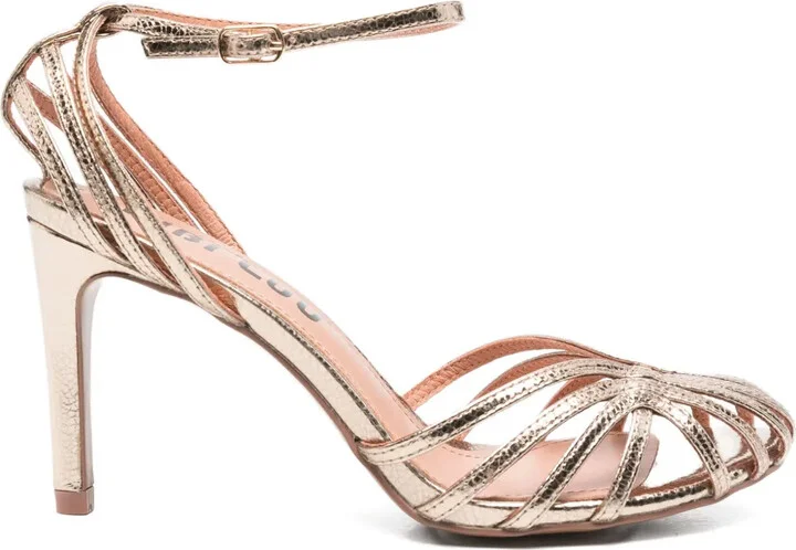 85mm Ankle-Strap Sandals