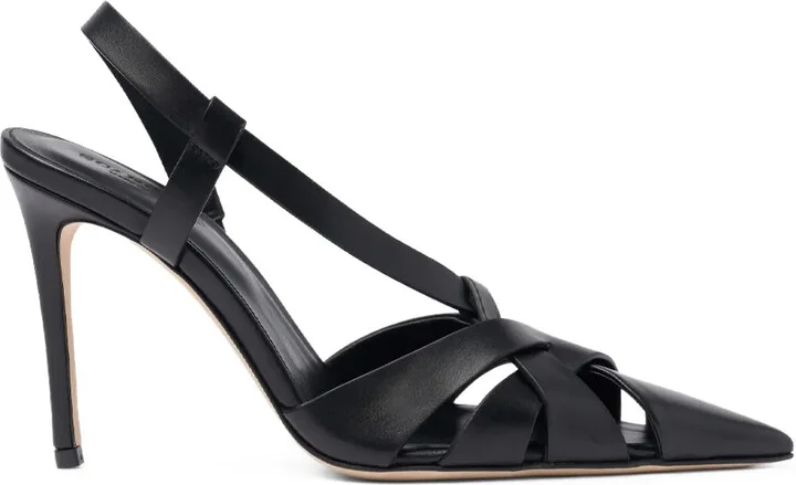 85mm Athena strappy pumps