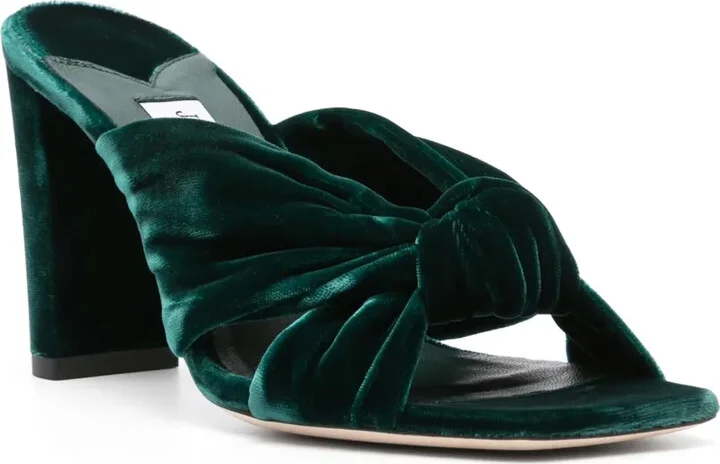 85mm Avenue velvet sandals - Image 2