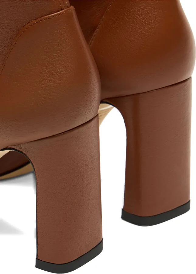 85mm Babette leather ankle boots - Image 3