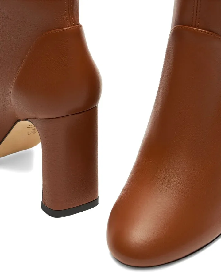 85mm Babette leather ankle boots - Image 4