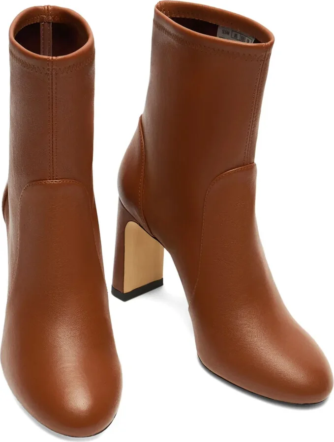 85mm Babette leather ankle boots - Image 5