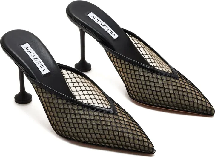 85mm Bisous mesh pumps - Image 2