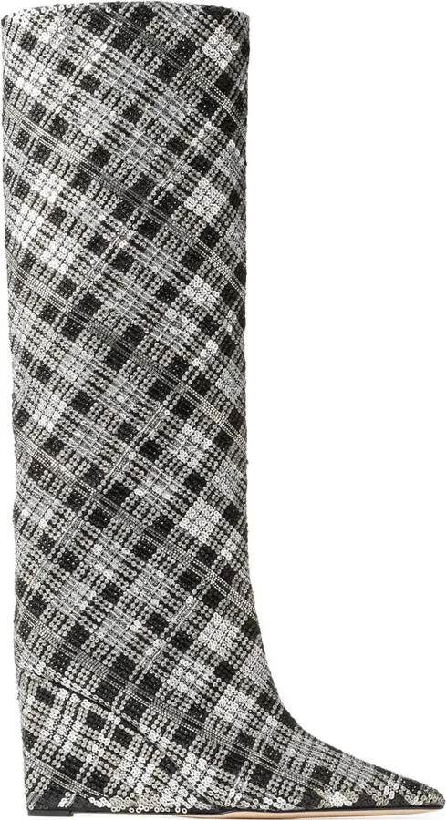 85mm Blake checked boots
