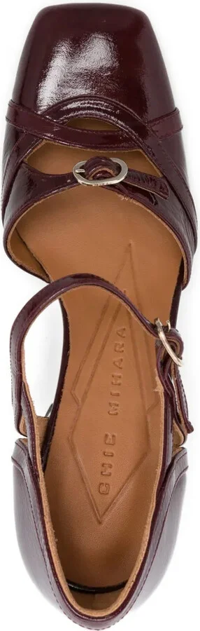 85mm Block-Heel Buckle Pumps - Image 4