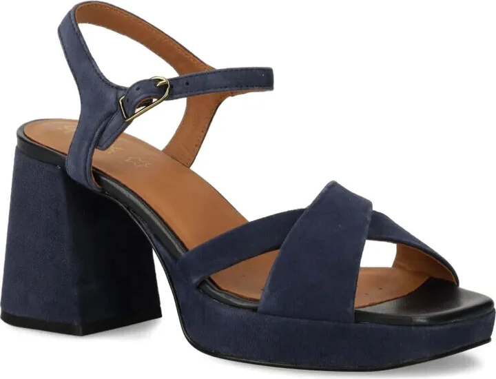 85mm Block-Heel Cross-Straps Sandals - Image 2