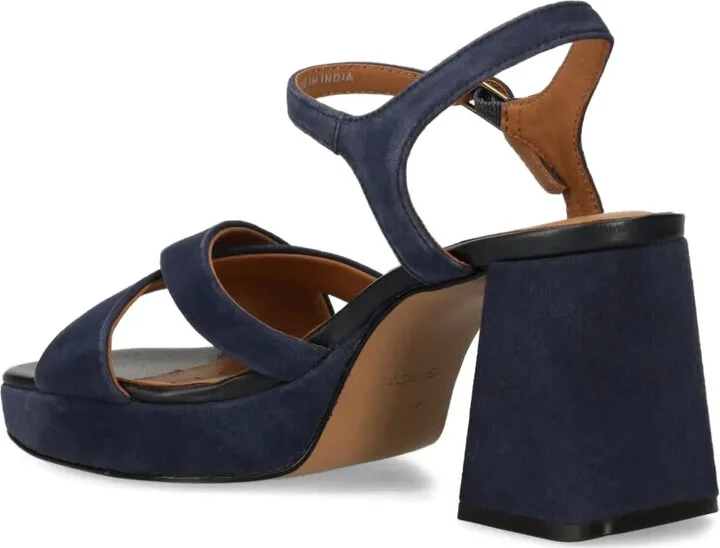 85mm Block-Heel Cross-Straps Sandals - Image 3