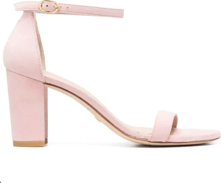 85mm Block-Heel Open-Toe Sandals
