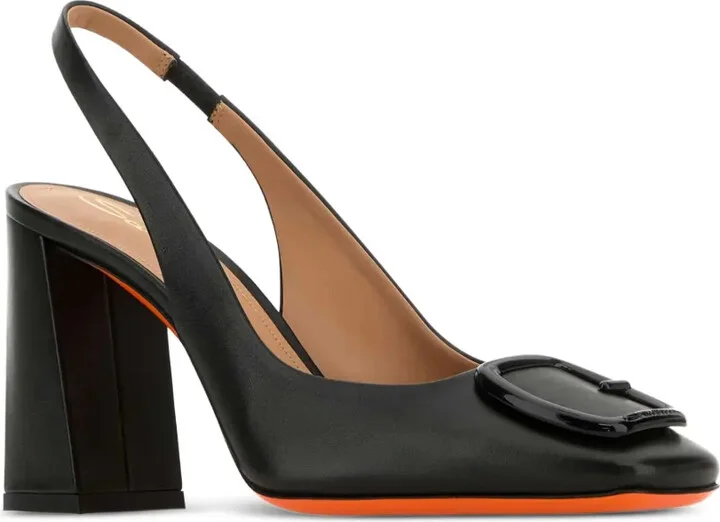 85mm Block-Heel Slingback Pumps - Image 2