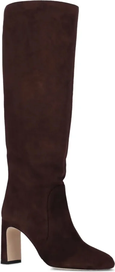 85mm Block-Heel Suede Boots - Image 2