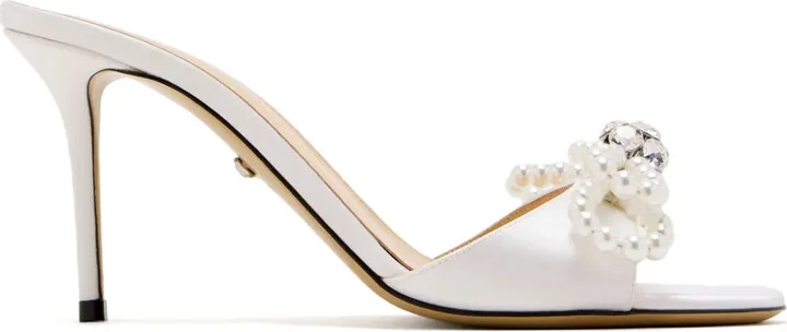 85mm Bow-Embellished Sandals