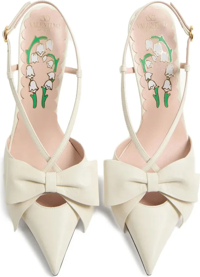 85mm Bowow leather pumps - Image 4