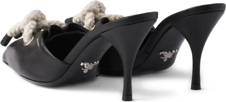 85mm Braided-Detail Mules - Image 3