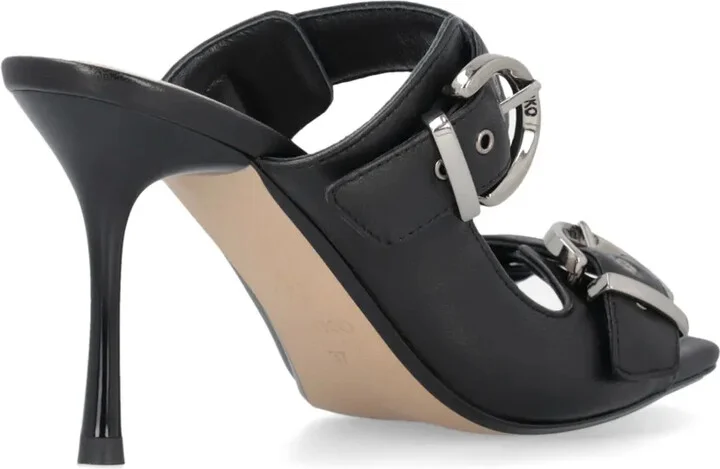 85mm Buckled Leather Sandals - Image 3
