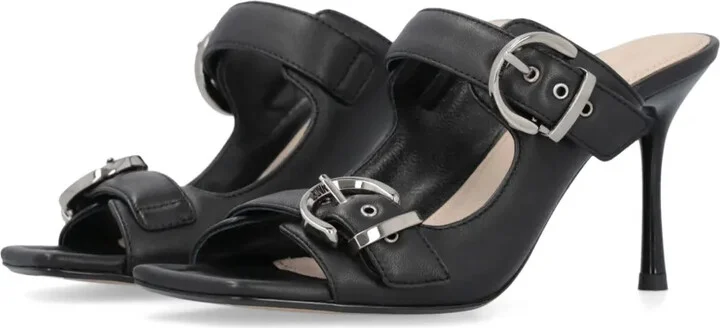 85mm Buckled Leather Sandals - Image 4