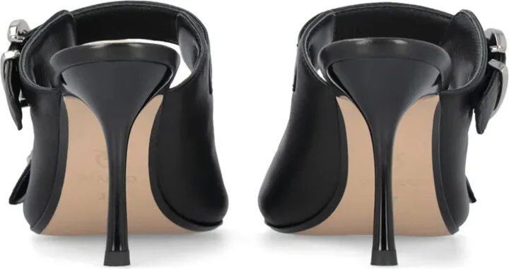 85mm Buckled Leather Sandals - Image 5