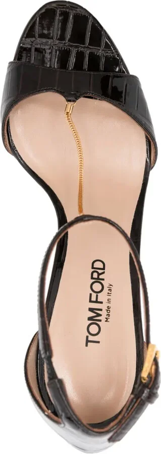 85mm Chain-Embellished Sandals - Image 4
