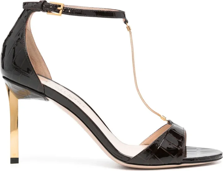 85mm Chain-Embellished Sandals