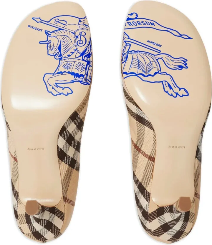 85mm Check Baby pumps - Image 5