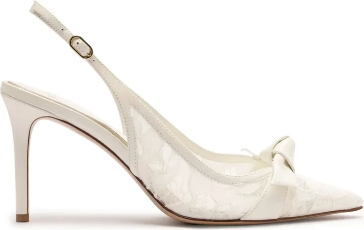85mm Clarita heeled pumps