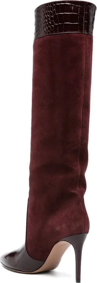85mm Crocodile Effect Boots - Image 3