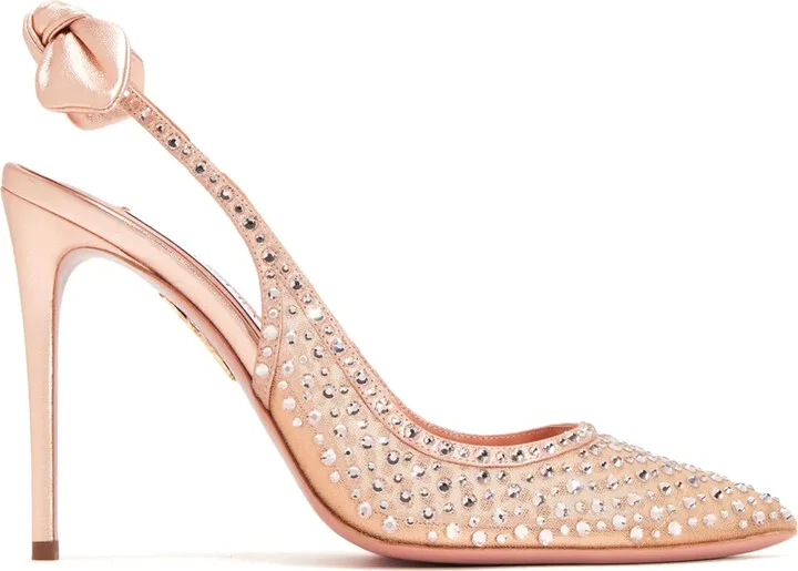 85mm Crystal-Embellished Pumps