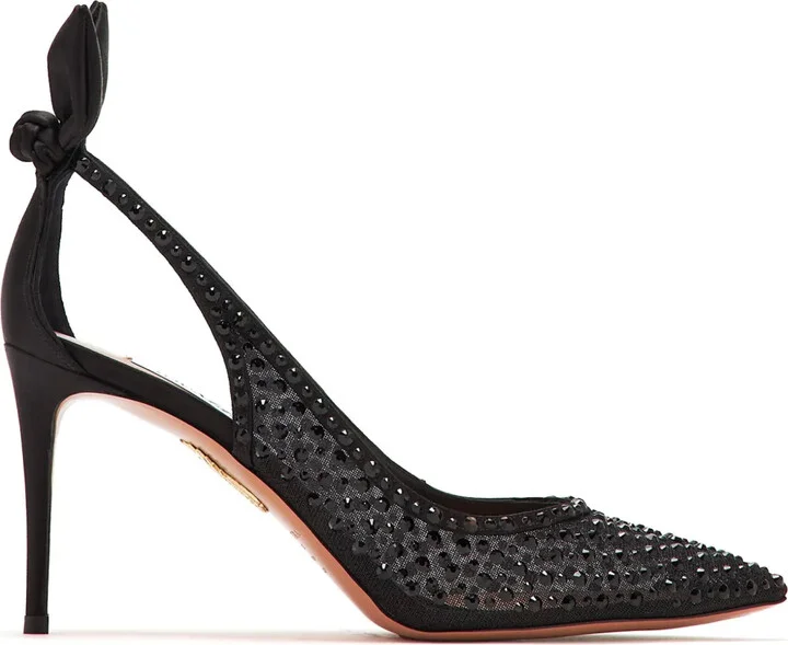 85mm Crystal-Embellished Pumps