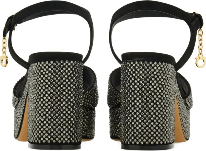 85mm Crystal-Embellished Sandals - Image 3