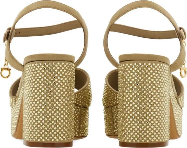 85mm Crystal-Embellished Sandals - Image 3