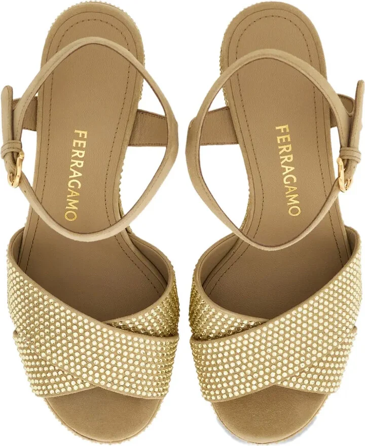 85mm Crystal-Embellished Sandals - Image 4