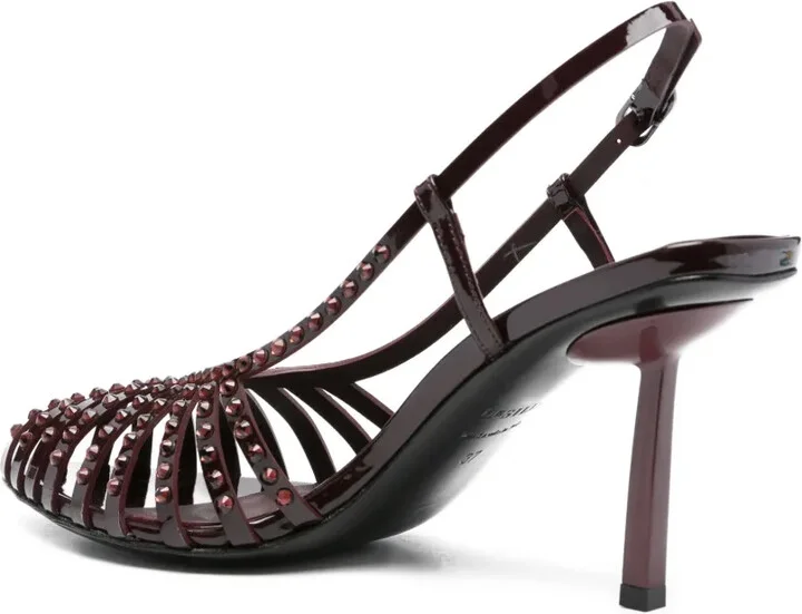85mm Crystal-Embellished Sandals - Image 3