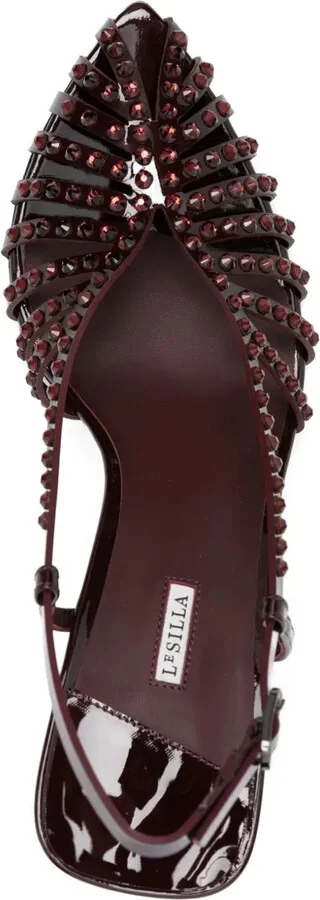 85mm Crystal-Embellished Sandals - Image 4
