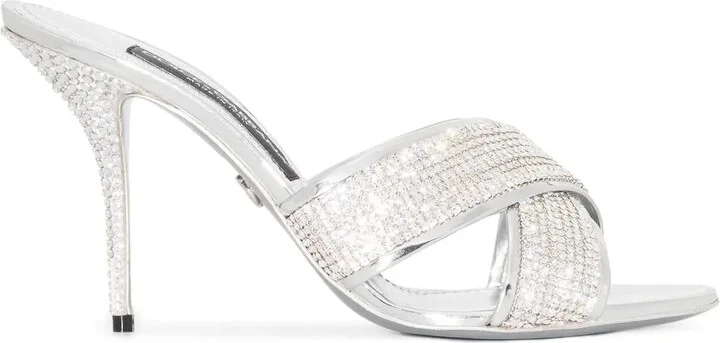 85mm Crystal-Embellished Sandals