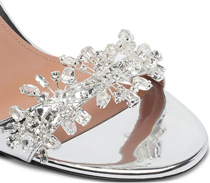 85mm Crystal-Embellished Slingback Sandals - Image 4