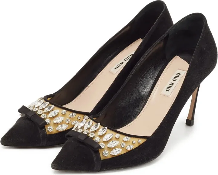 85mm Crystal-Embellishment Sandals - Image 5