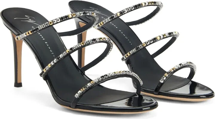 85mm Dark Colorful sandals - Image 2