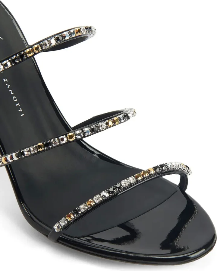 85mm Dark Colorful sandals - Image 4