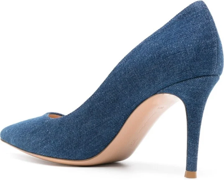 85mm Denim Pumps - Image 3
