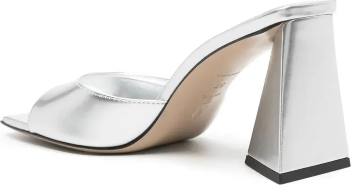 85mm Devon metallic sandals - Image 3