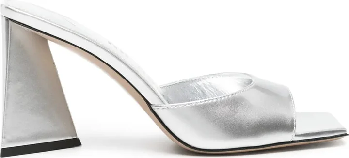 85mm Devon metallic sandals