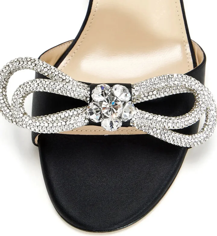 85mm Double Bow sandals - Image 4