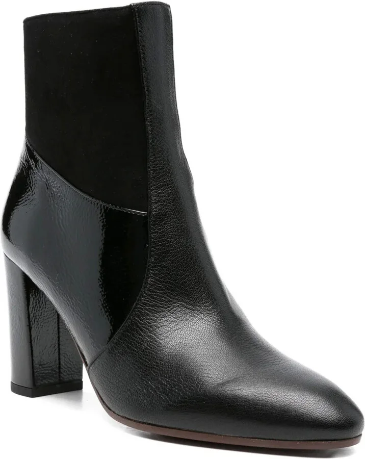 85mm Eytu patent-leather block-heel boots - Image 2