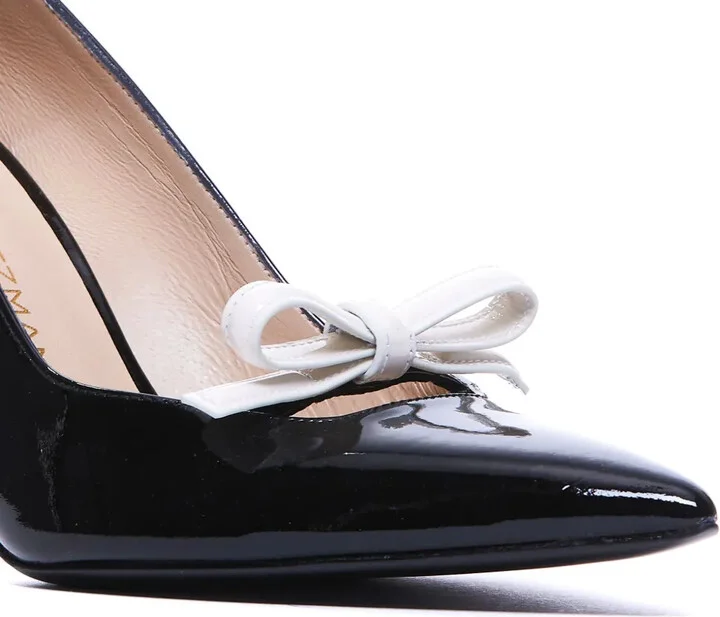 85mm Felicity Bow pumps - Image 4